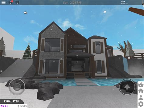 Aesthetic Houses In Bloxburg 2 Story : One floor modern house bloxburg athlechicco. - pic-shenanigan