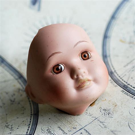 vintage ceramic doll's face, Home Decor, Cool vintage, nostalgic, doll's parts, UA from ...