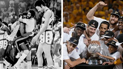 PHOTOS: Golden State Warriors make the NBA Finals: What life was like the last the team was in ...