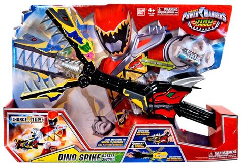 Power Rangers Dino Charge Dino Spike Battle Sword Roleplay Toy Bandai - ToyWiz