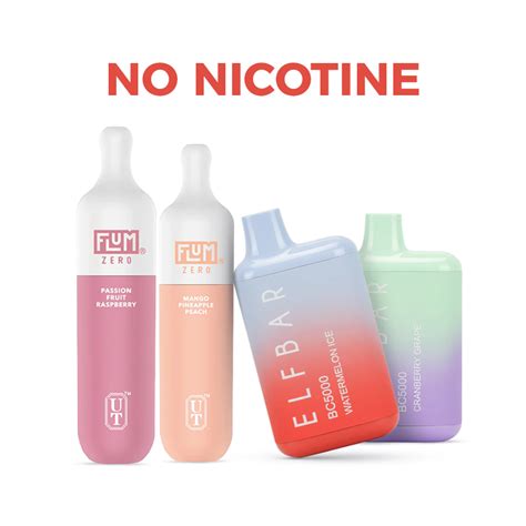 Nicotine Free Vape | No Nicotine Disposable Vape