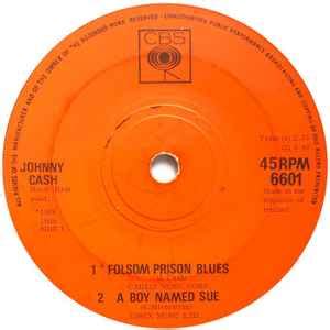 Johnny Cash – Folsom Prison Blues (1969, Vinyl) - Discogs