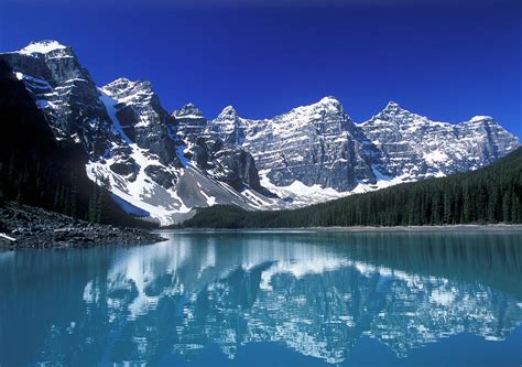 Reflection Moraine Lake Photograph by Bruce Beck - Fine Art America