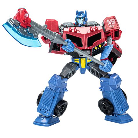 Hasbro Transformers Legacy United Voyager Class Animated Universe Optimus Prime 7-in Action ...