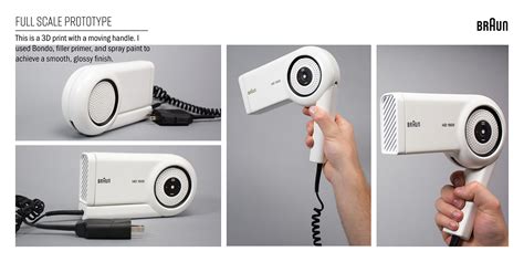 Braun Hair Dryer on Behance