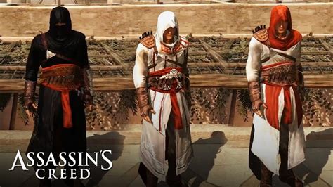 Assassin's Creed - ALL ALTAIR'S OUTFITS - YouTube