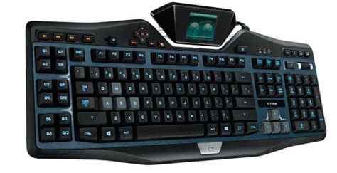 Logitech G19s Gaming Keyboard with Colour Game Panel LCD Display - 920 ...