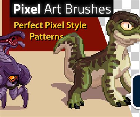 ArtStation - Pixel Art Brushes, Patterns & Style for Photoshop | Brushes