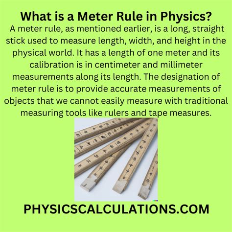 What is a Meter Rule in Physics?