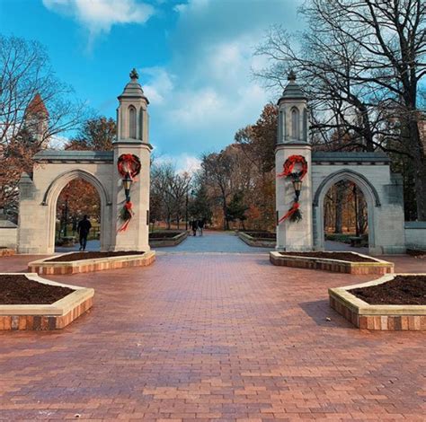 IU is getting festive at the Sample Gates | Indiana university ...