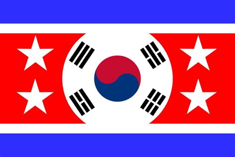 My flag for a Unified Korea : r/vexillology