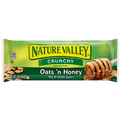 Nature Valley Oats N Honey Crunchy Bar - Walmart.com - Walmart.com