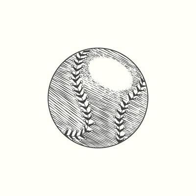 Baseball Line Drawing Vector Art, Icons, and Graphics for Free Download