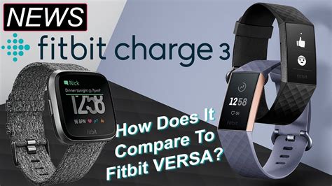 Fitbit Charge 3 Vs Fitbit Versa - Everything You Need To Know - YouTube