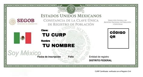 La CURP Certificada sí existe y así la puedes sacar fácilmente