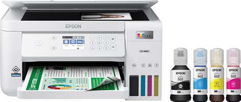 Epson EcoTank ET-3830 All-in-One Supertank Inkjet Printer White ...