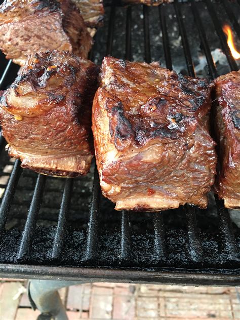 Beef short ribs on the barrel grill : r/grilling