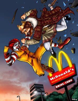 Fast-food industry: Burger King vs. McDonald's. Advertising War