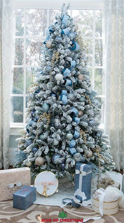 King Of Christmas® Highest Quality Artificial Christmas Trees | Slim christmas tree, Elegant ...