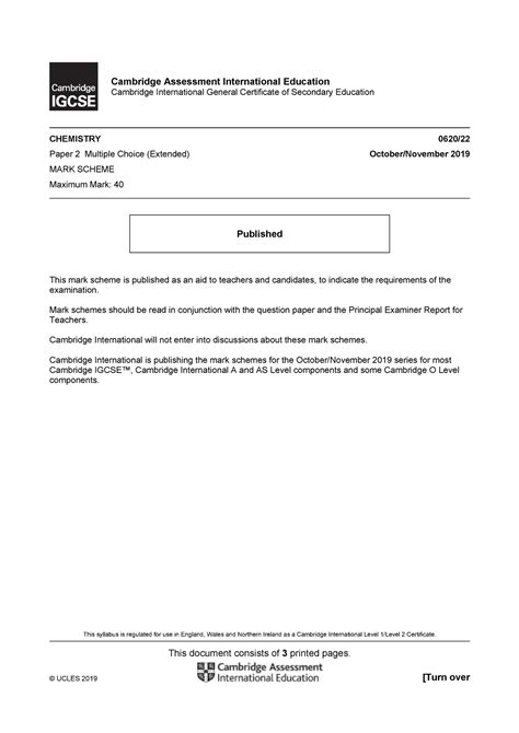 math past paper marking scheme - This syllabus is regulated for use in ...