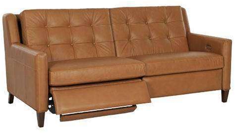 Lowry Mid-Century Modern Power Wall Hugger Reclining Loveseat