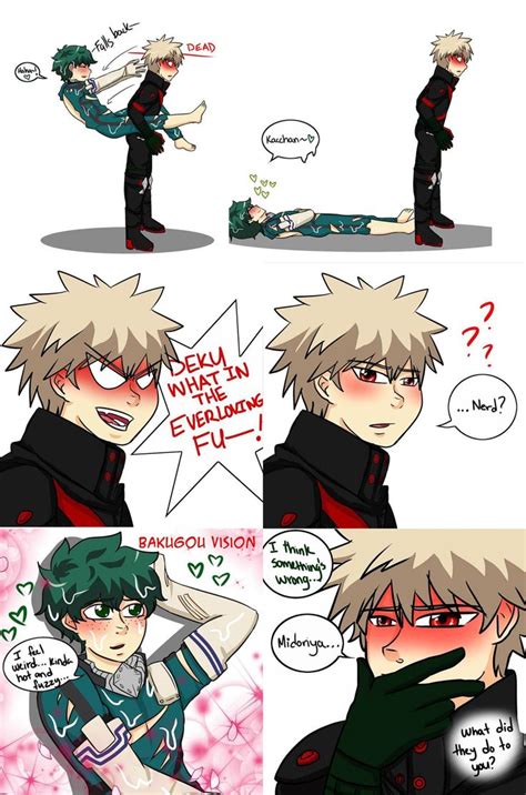 Bakudeku Cute Comics / bakudeku comic | Tumblr / Ok i gave in, i did the comic :d.