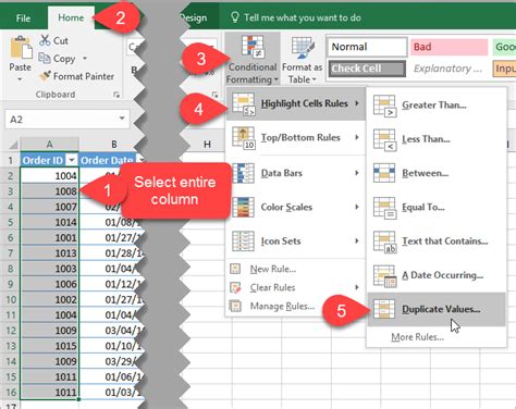 How to Filter for Duplicates with Conditional Formatting - Excel Campus