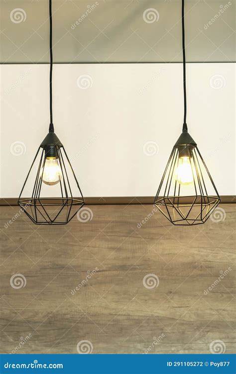 Indoor Light. Modern Style Lamp. Light Fixtures Stock Photo - Image of ...