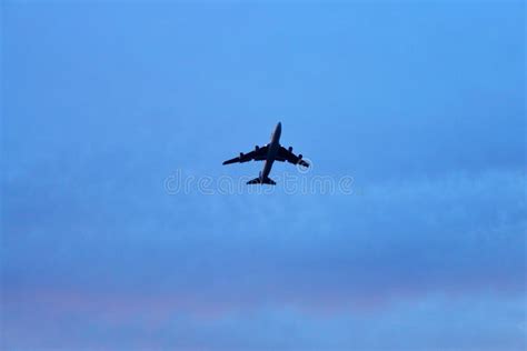 Airplane in Blue Sky of Cloud Clouds Editorial Photo - Image of atmosphere, high: 116731251