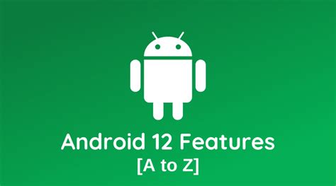 Latest New Android 12 Features A to Z [2021] - ApkMuz