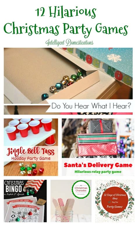 12 Days of Christmas Blog Hop-Day 1 Christmas Party Games