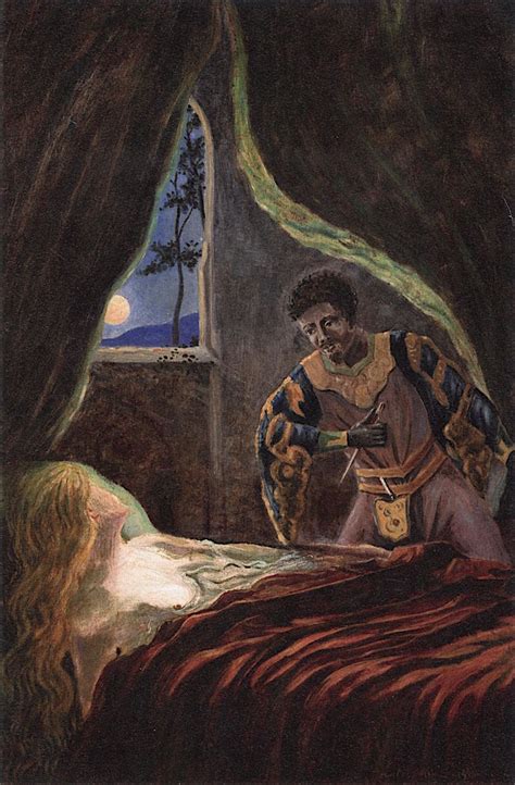 Othello and Desdemona | Louis M. Eilshemius | oil painting | Othello, Painting, Oil painting