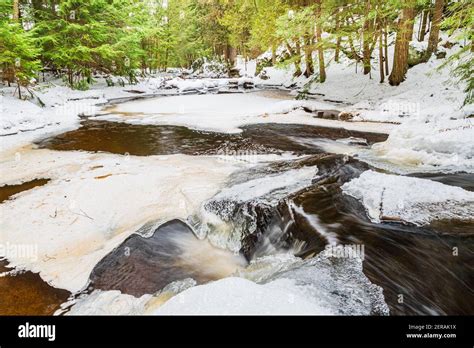 Muskoka Falls and Bracebrige Conservation Area Algonquin Highlands Bracebridge Ontario Canada in ...