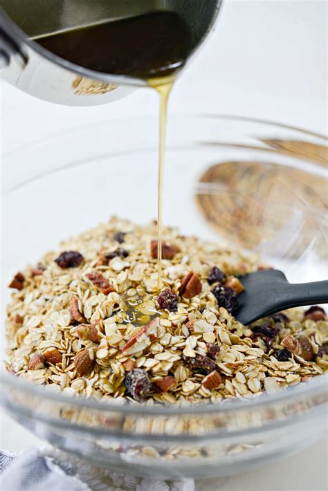 Chewy Fruit and Nut Granola - Simply Scratch