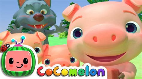 Three Little Pigs | CoComelon Nursery Rhymes & Kids Songs - YouTube