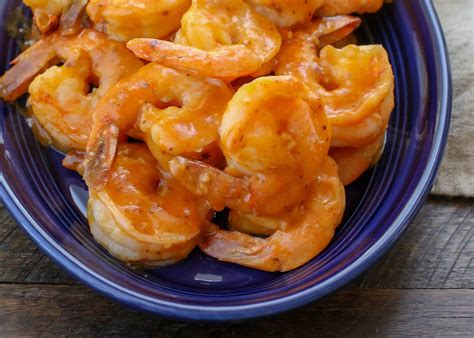 Spicy Orange Garlic Shrimp - Barefeet in the Kitchen