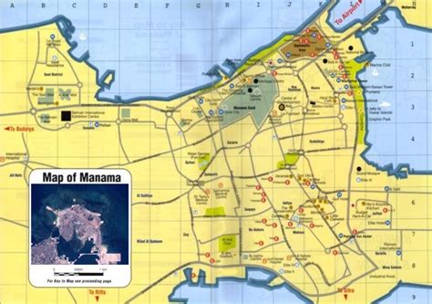 Image - Manama map.jpg - Bahrain