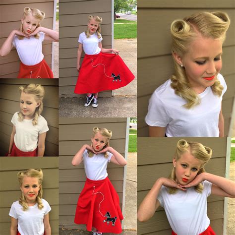 1950's style for kids or adults! Her sock hop dance was a success! Go ...