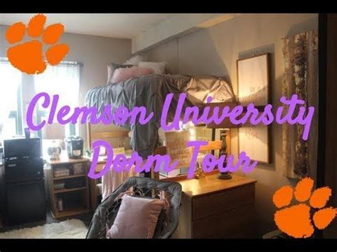 Dorm Tour // Clemson University ~Holmes Hall~ - YouTube