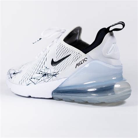 Nike Air Max 270 Custom White 'Monochromatic' Edition