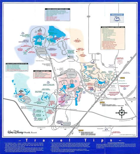 Disney World Hotel Map