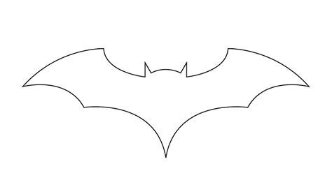 Batman Logo Outline (FOR ALL) by CreativeDyslexic on DeviantArt