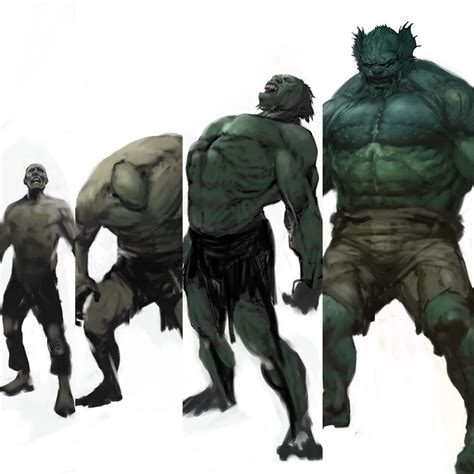 The Incredible Hulk Abomination Concept Art