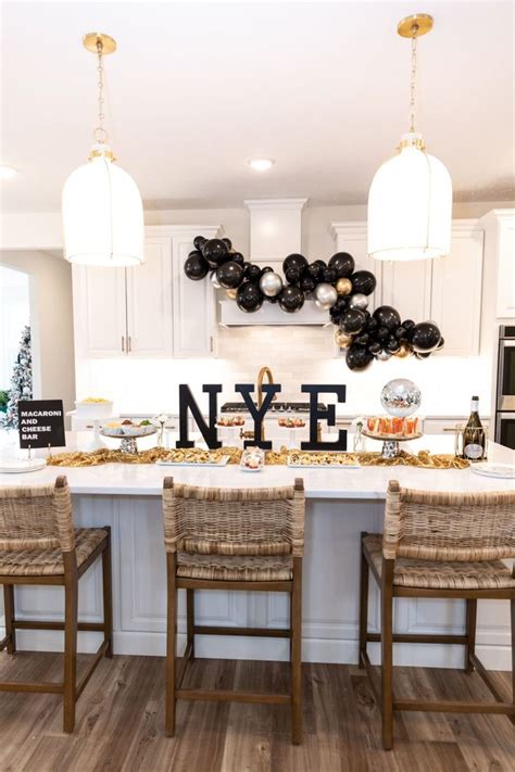 NYE Party at Home | Nye party decorations, Nye party, Furniture interior decoration