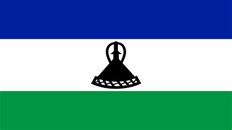 Lesotho Flag - Wallpaper, High Definition, High Quality, Widescreen