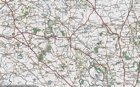 Historic Ordnance Survey Map of Baschurch, 1921