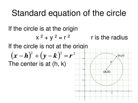 PPT - 10.6 Equations of a Circle PowerPoint Presentation, free download ...