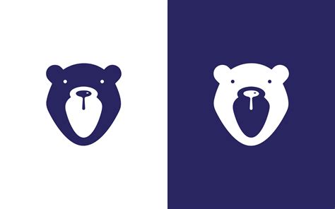 Bear head logo design 34330027 Vector Art at Vecteezy