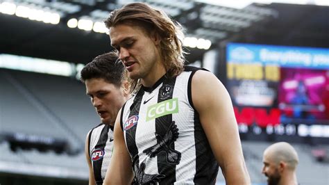 AFL news 2021: Darcy Moore injury, Collingwood, how many weeks, PCL injury, Collingwood vs ...