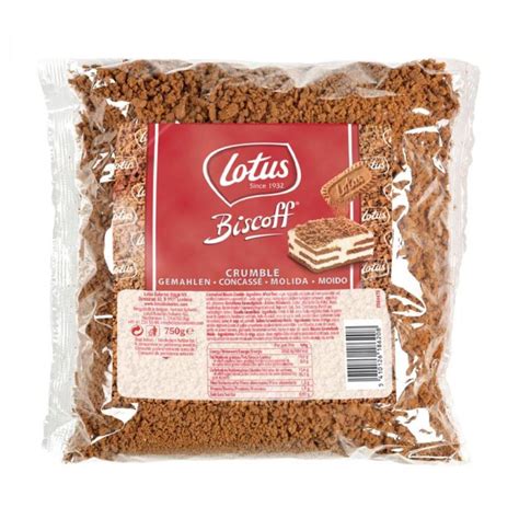 Lotus Biscoff Biscuit Crumb 750g – The Spotty Bag Shop